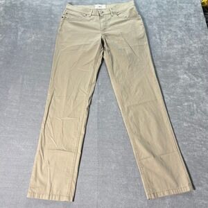 Hiltl Mens Five Pocket Pants 33 Tan Contemporary Fit Khaki ZE500 Casual